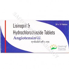 Angiotensin H Tablet (Lisinopril 5mg/ Hydrochlorothiazide 12.5mg)