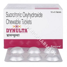 Dynulta 2500mg Tablet (Sucroferric oxyhydroxide 2500mg)