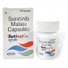 Sutinat 50mg Capsule (Sunitinib 50mg)