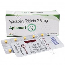 Apismart 2.5 Tablet (Apixaban 2.5mg)