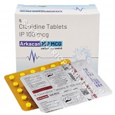 Arkacan 100 Tablet (Clonidine 100mcg)