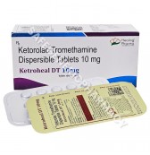 Ketroheal-DT 10mg Tablet (Ketorolac) 