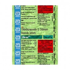 Librax Tablet (Chlordiazepoxide 5mg / Clidinium 2.5mg)