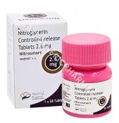 Nitrosmart 2.6mg Tablet (Nitroglycerin 2.6mg) 