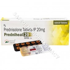 Predniheal 20 Tablet (Prednisolone 20mg)