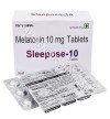 Sleepose 10mg Tablet (Melatonin 10mg)