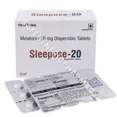 Sleepose 20mg Tablet (Melatonin 20mg)