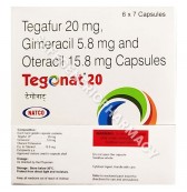 Tegonat 15 Capsule (Tegafur/Gimeracil/Oteracil) 