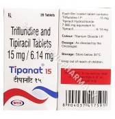 Tipanat 15 Tablet (Trifluridine 15mg / Tipiracil 6.14mg) 